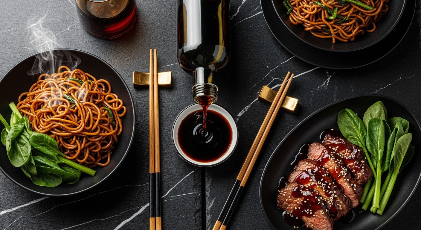 How to Use Dark Soy Sauce for Meat, Vegetables, and Noodles